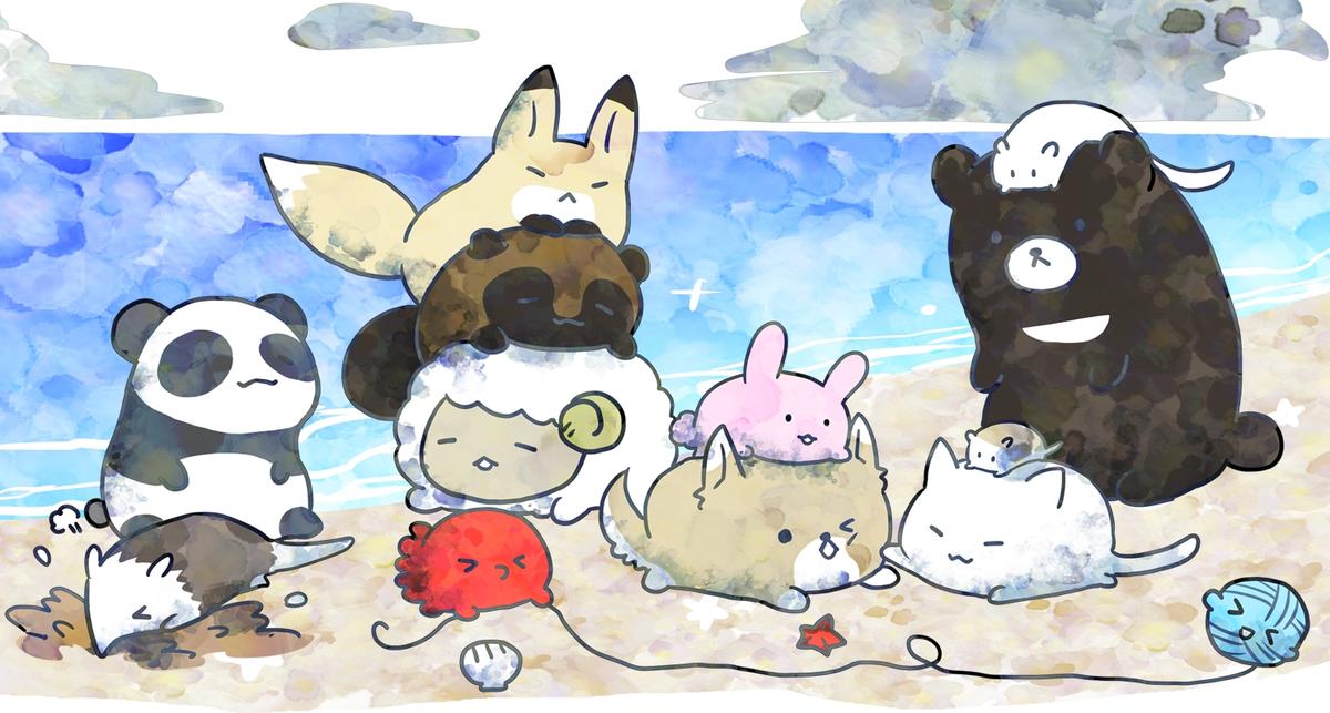 ゆるい動物イラスト 糸屋いとさんのポートフォリオ ココナラ