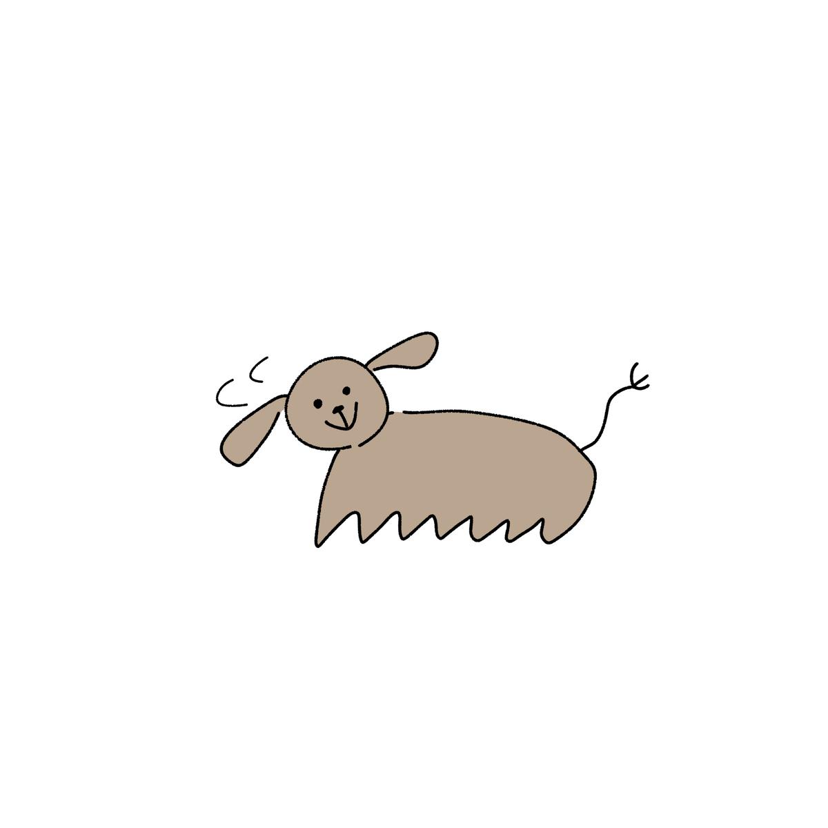 犬好き様への創作犬イラスト Sakanayakuzaさん イラストレーター のポートフォリオ ココナラ