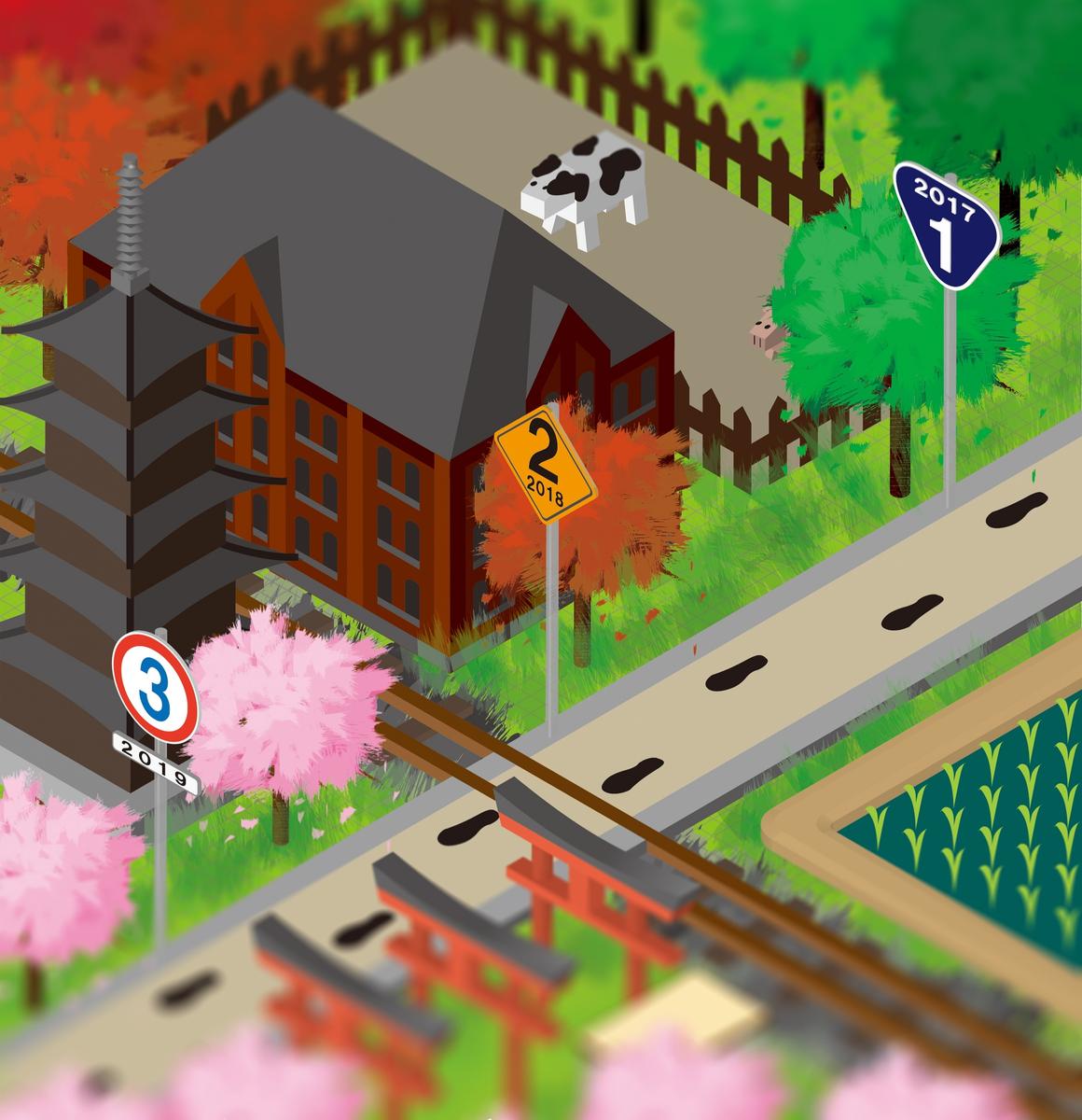 中学校卒業文集表紙絵 10gaさん デザイン系学校生徒 のポートフォリオ ココナラ