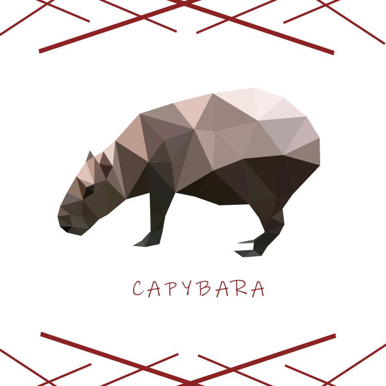 カピバラ イラスト Haroayaさん 企画営業 のポートフォリオ ココナラ