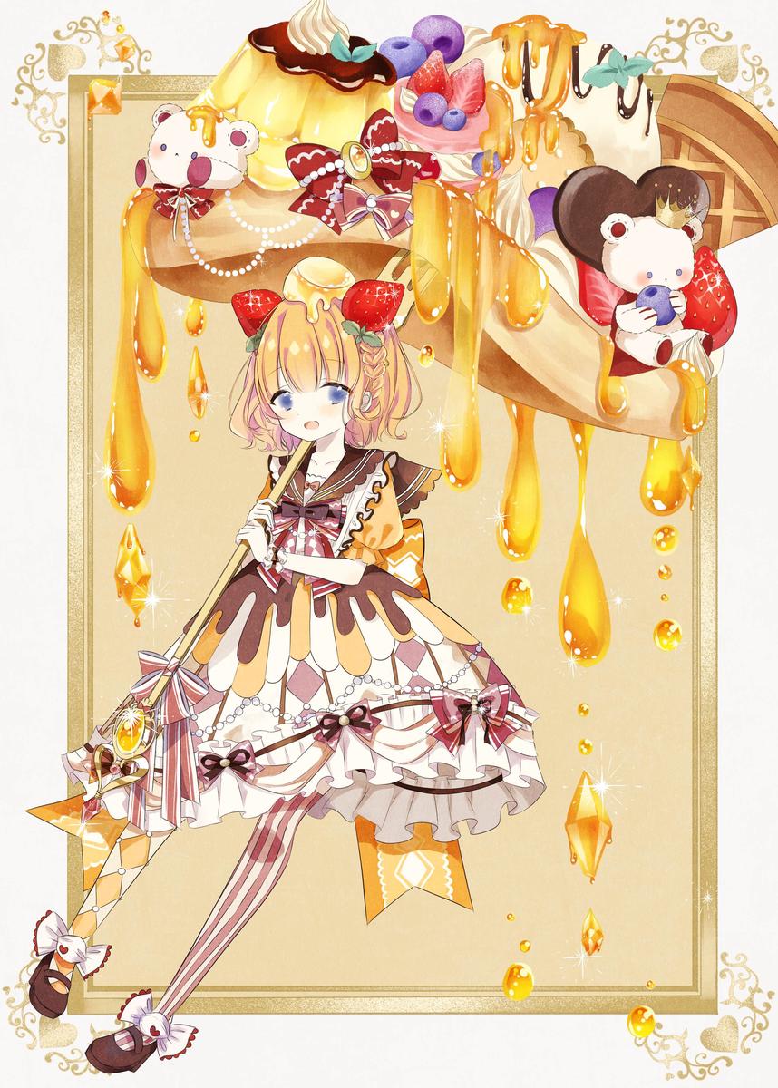 ロリータドレスとホットケーキ マコミックさん フリーイラストレーター のポートフォリオ ココナラ