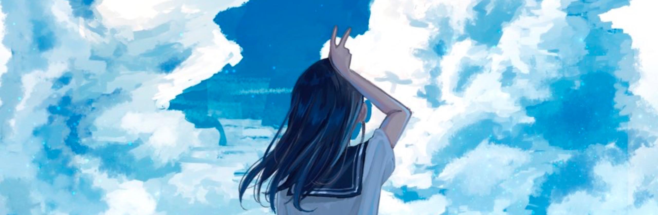 厚塗り ブラシ塗り 病み系女子 夜瀬らうさん イラストレーター のポートフォリオ ココナラ