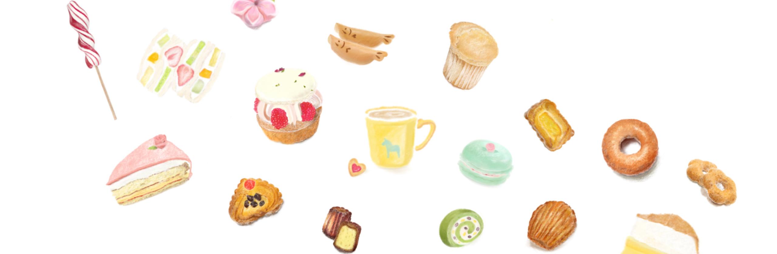 カヌレのイラスト Usakothereseさん Designer Illustrator のポートフォリオ ココナラ